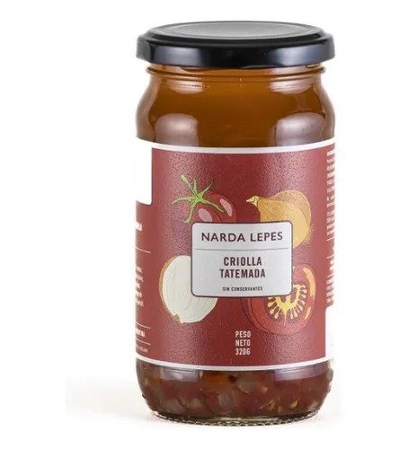 Producto - Salsa Criolla Tatemada Narda Lepes 320 g