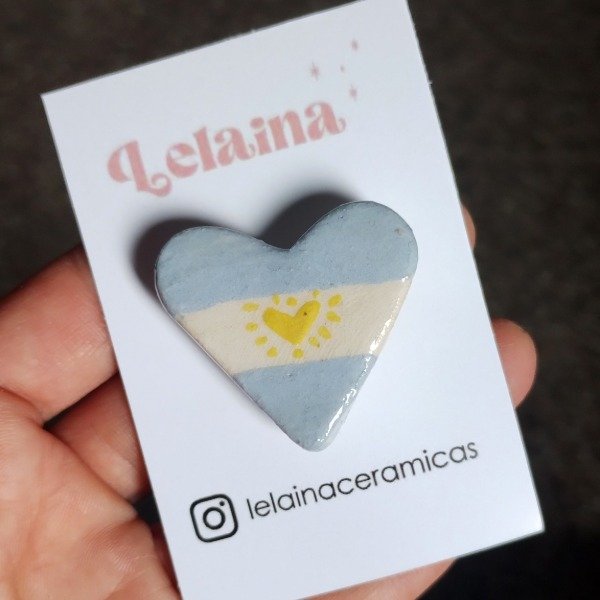 Producto - Escarapela corazon