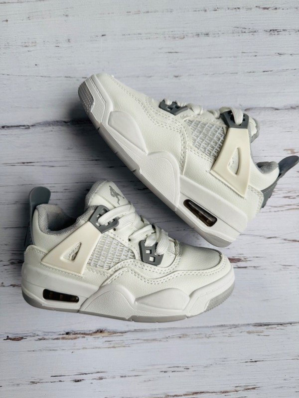 Producto - Zapatillas Jordan Retro 25 al 30 blanco/gris