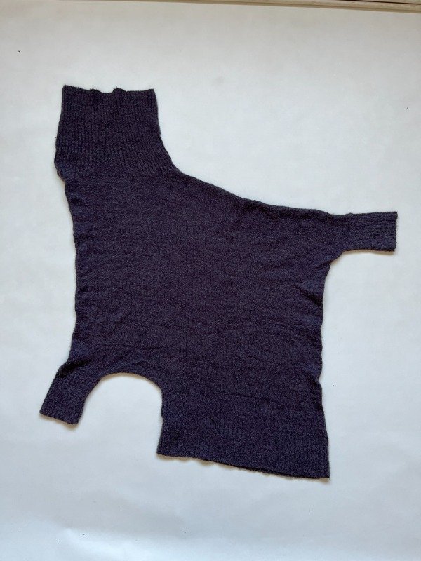 Producto - PPFM Asymmetrical Deconstructed Knit Sweater - 1