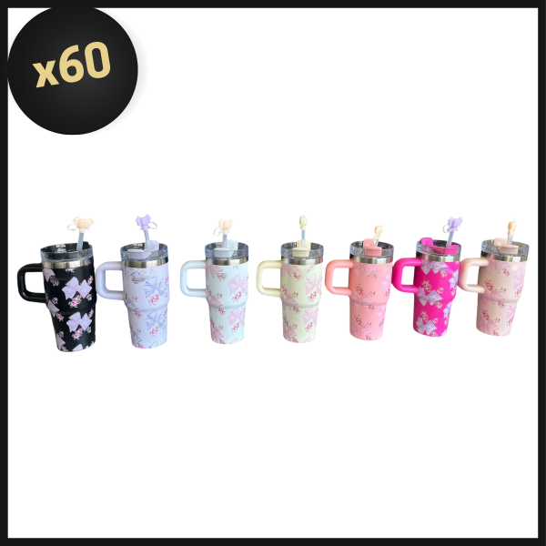 Producto - PROMO BULTO VASO TERMICO QUENCHER CON DISEÑO 400ML SIN LOGO