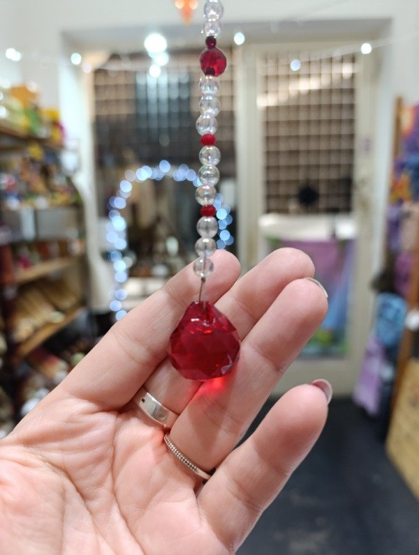 Producto - Atrapasol cristal rojo