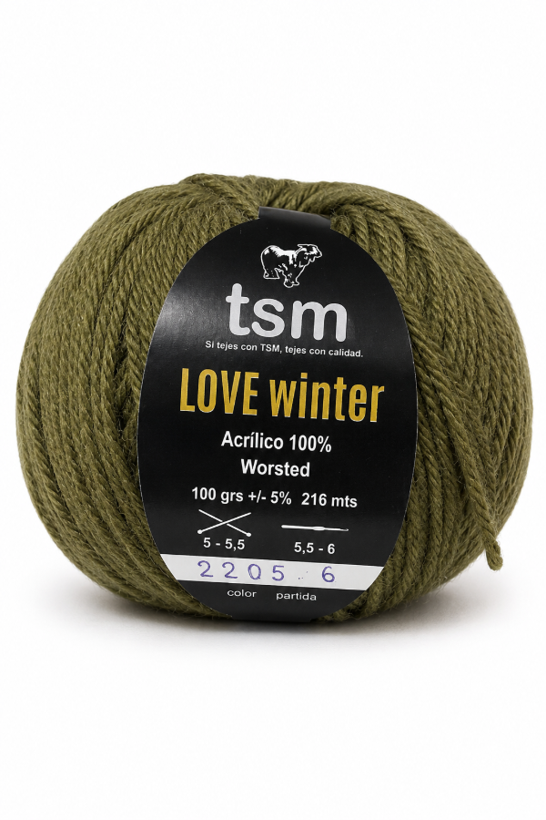 Producto - LOVE WINTER - 22 VERDE OLIVA