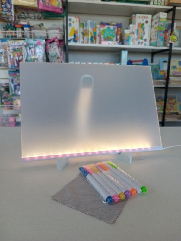 Producto - Pizarra led acrílica grande