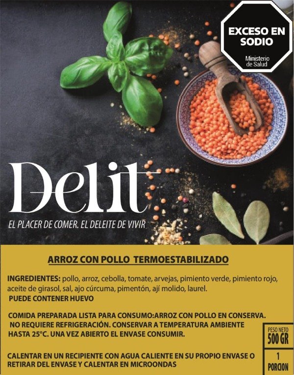 Producto - Guiso de Arroz con Pollo - Termoestabilizado
