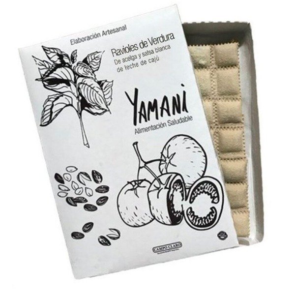 Producto - Ravioles de Acelga y Salsa Blanca de Castañas de Caju