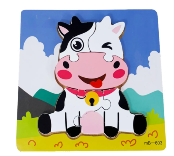 Producto - Rompecabezas Vaca