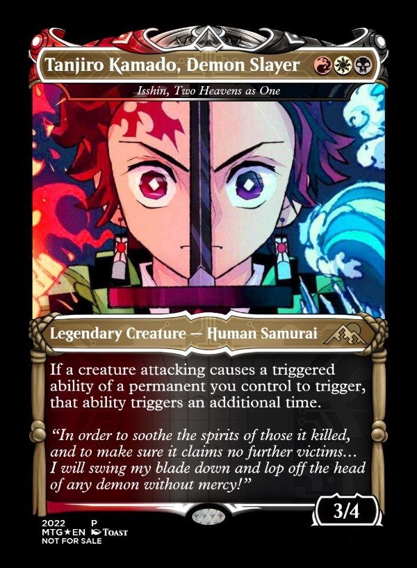 Producto - Mazo EDH Demon Slayer - Isshin, Two Heavens As One