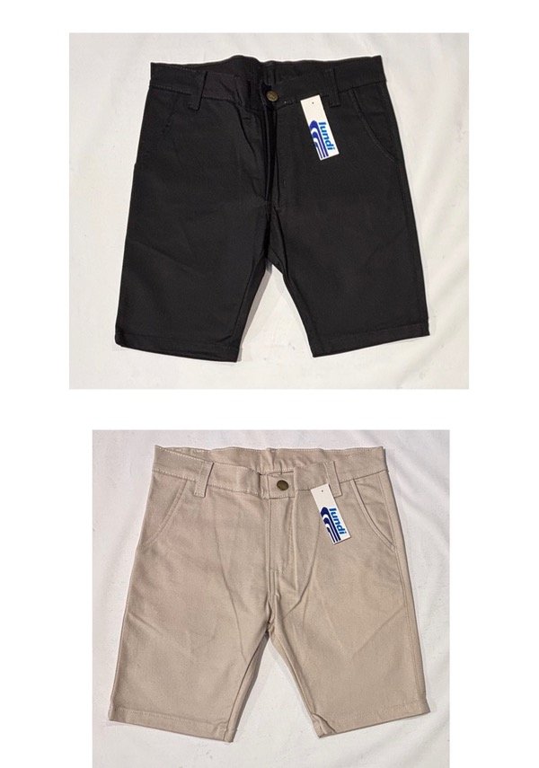 Producto - BERMUDA GABARDINA ELASTIZADA NIÑO CORTE CHINO