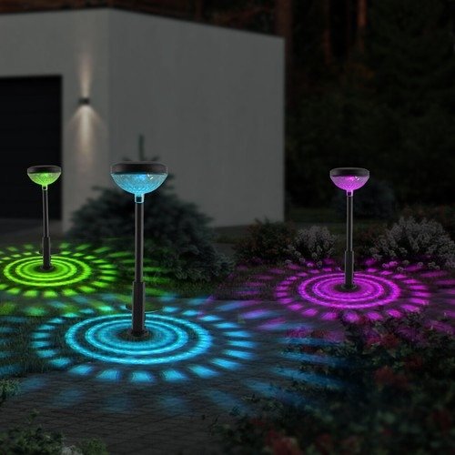 Producto - 1/2PCS Luces LED Solares De Patio Lamparas Solares Patios Luz