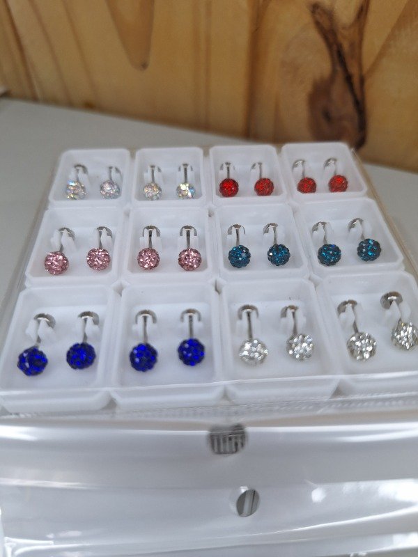 Producto - Aros acero abridores x 6 pares