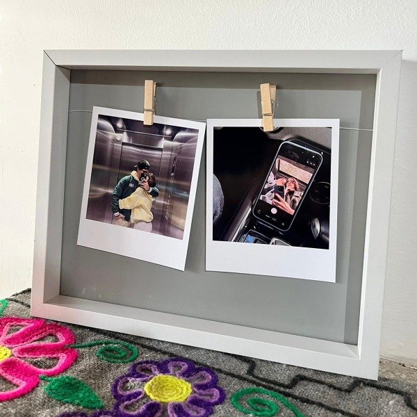 Producto - Portaretrato 20x15cm con 2 polaroids