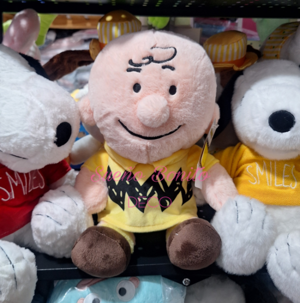 Producto - Peluche CHARLIE BROWN (MINISO OFICIAL)