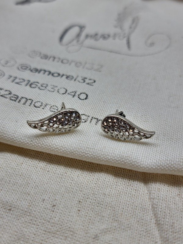 Producto - Aros Alas con strass
