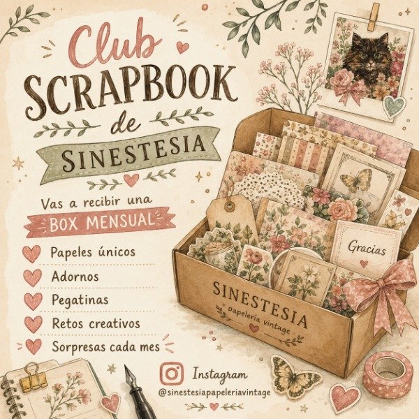 Producto - Club Sinestesia Scrapbook
