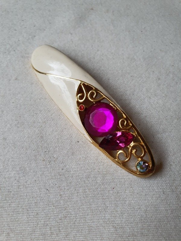 Producto - Broche 80s Barrette Shocking Pink - 1
