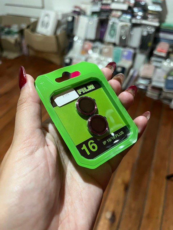 Producto - Iph 16 y iph 16 plus protector de camara liso bordo