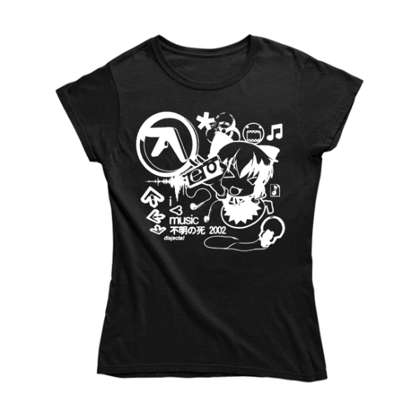 Producto - REMERA CIRNO I LOVE MUSIC AL CUERPO NEGRA