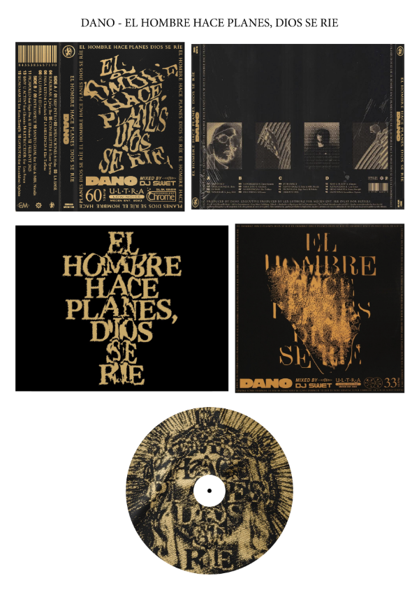 Producto - Dano "El Hombre Hace Planes, Dios Se Ríe" CD Custom