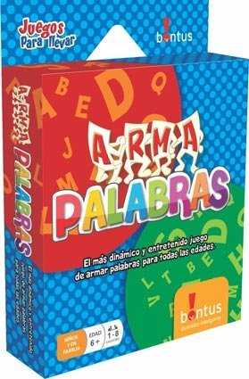 Producto - Arma Palabras Juego De Mesa Cartas Viaje Bontus