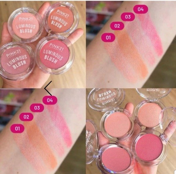 Producto - Rubor en polvo Luminous Pink 21