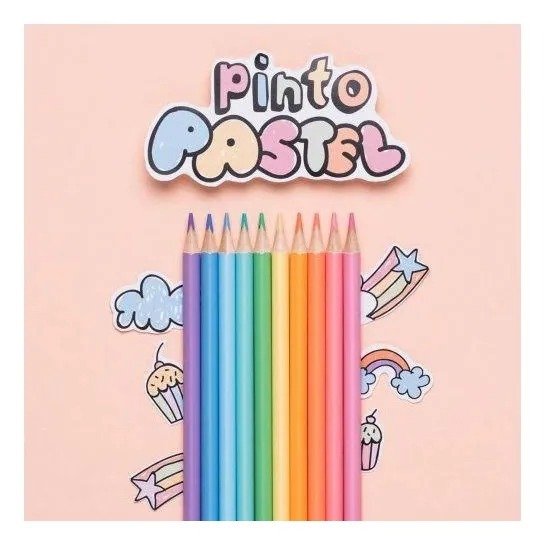 Producto - Lapices de Color Filgo X 10 Largos Pastel PN 401 E10 - 4