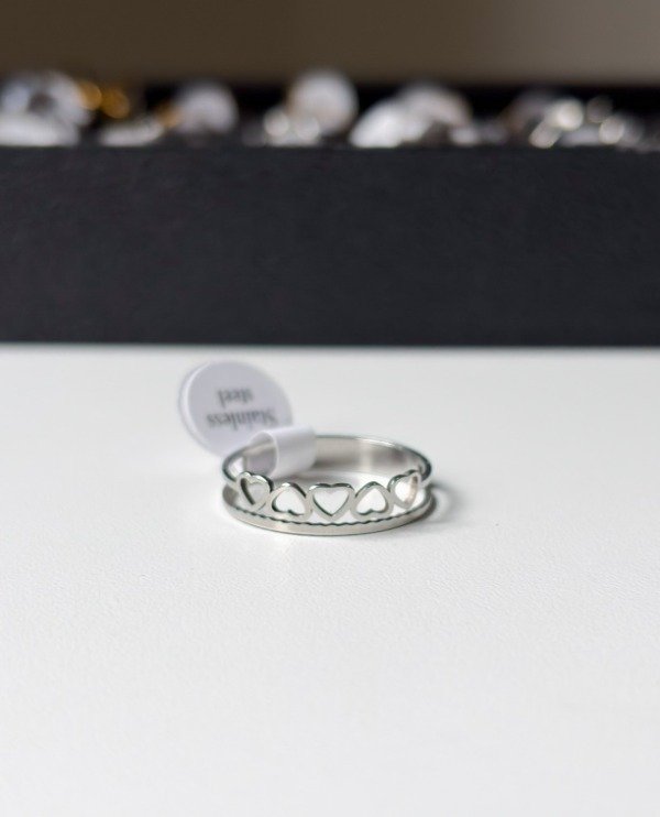 Producto - ANILLO CORAZONES