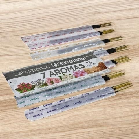 Producto - SAHUMERIOS INDIA ILUMINARTE 7 AROMAS