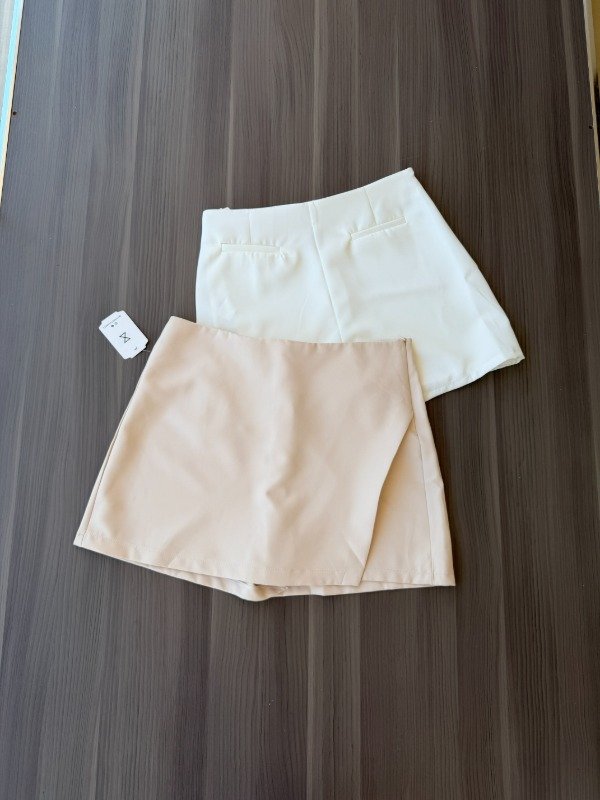 Producto - Pollera sastrera Malika blanca - 1