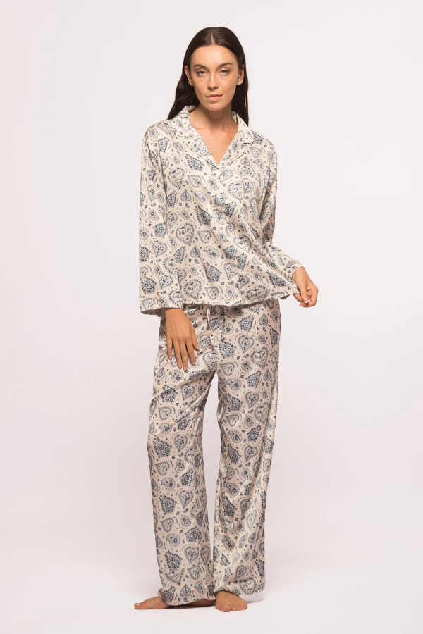 Producto - Pijama sedita boho azul