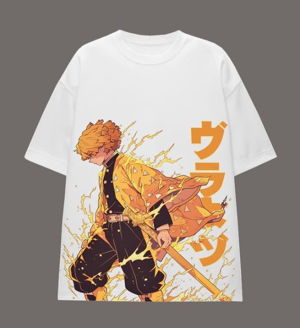 Producto - Remera Oversize - Zenitsu - 2
