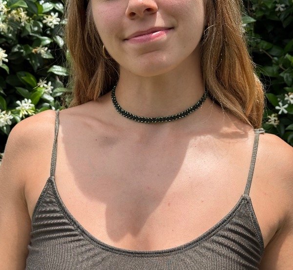 Producto - Collar  Macramé 4 Verde