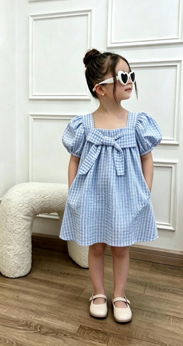 Producto - Vestido Cuadrille Celeste