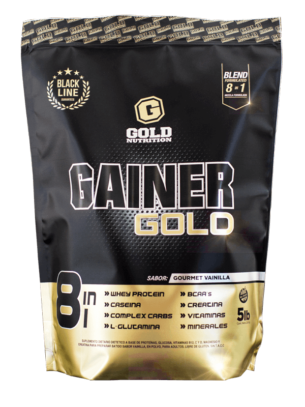 Producto - GOLD NUTRITION - MUSCLE MASS GAINER 5LBS