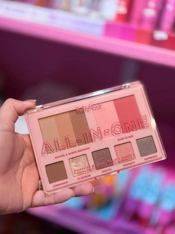Producto - Paleta de rostro y ojos ALL IN ONE Ruby Rose
