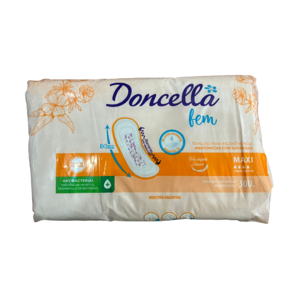 Producto - Doncella Toalla Incontinencia Maxi x 30
