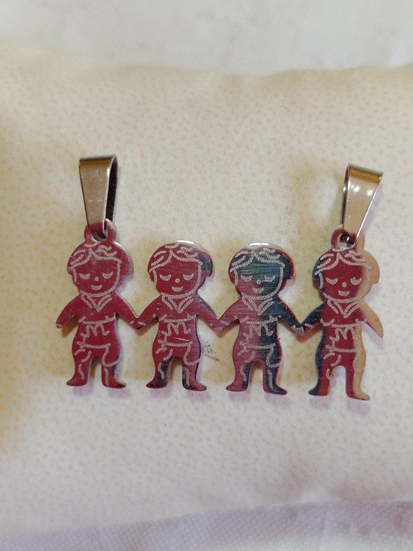 Producto - Dijes de cuatro hijos - 2