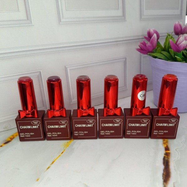 Producto - Esmalte uv Led rojo charm limit