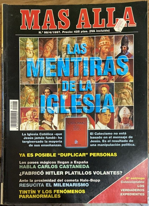 Producto - REVISTA MÁS ALLÁ NO.98 ABRIL 1997