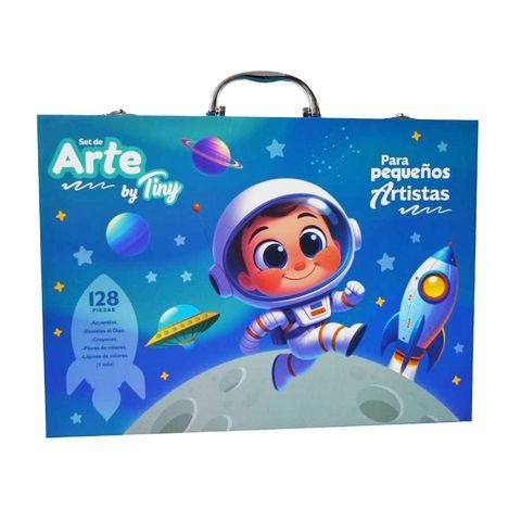 Producto - SET DE ARTE ASTRONAUTA 128PZS 35X25X5CM TINY