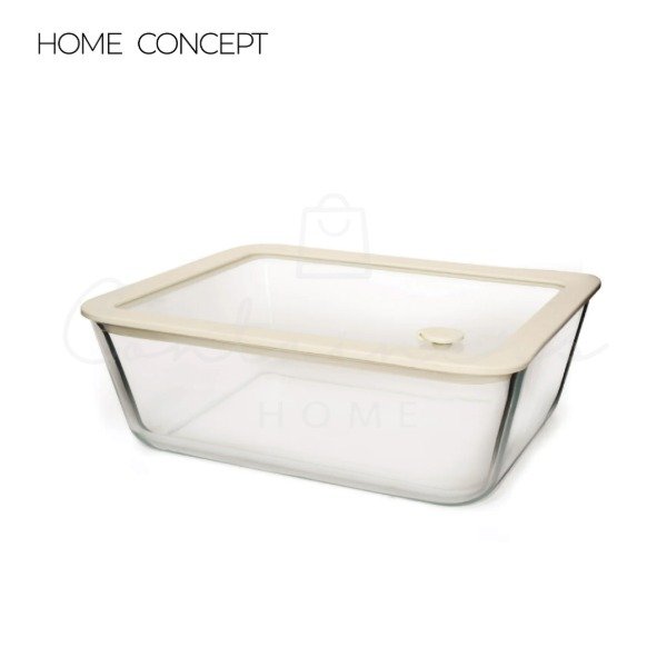 Producto - Recipiente Hermético de Vidrio Home Concept con Válvula de Vacío 2,6 L