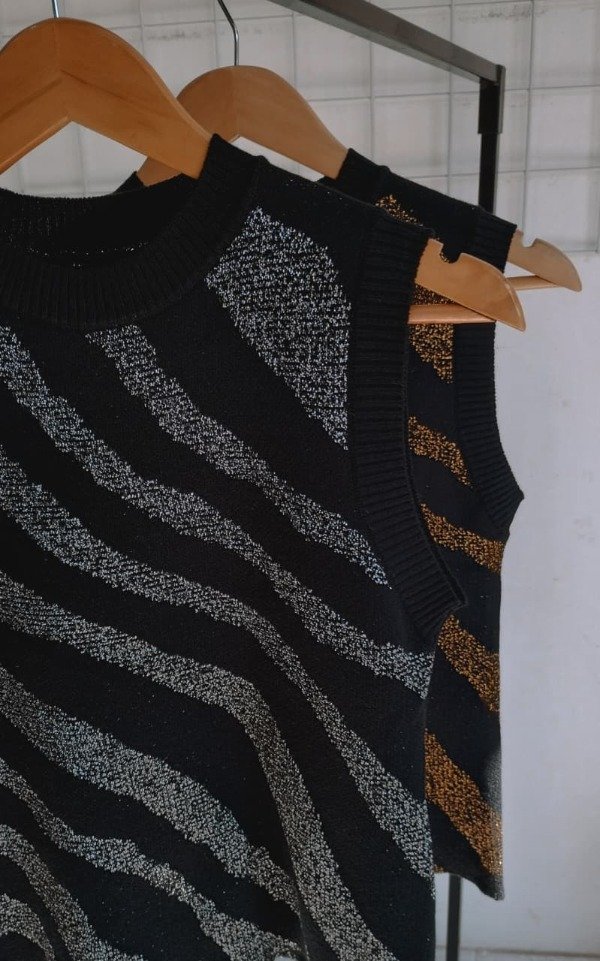 Producto - Top tejido con lurex MAJE