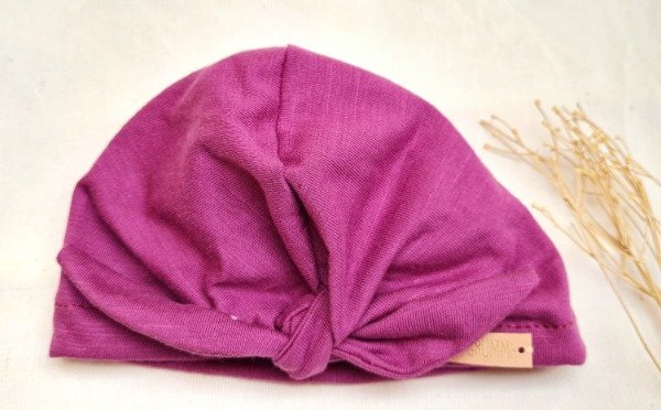 Turbante violeta