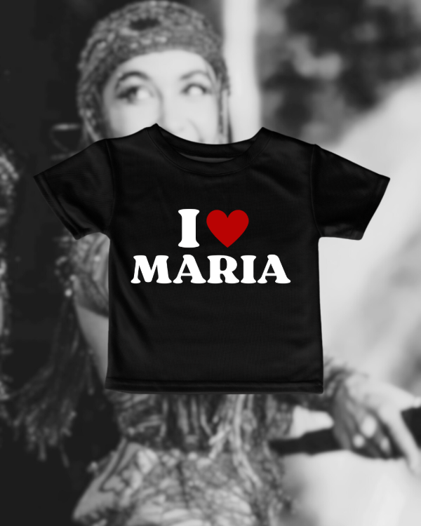 Producto - I LOVE MARIA- BABY TEE