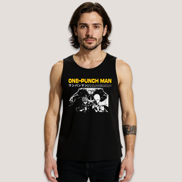 Producto - Musculosa one Punch Man Anime M1