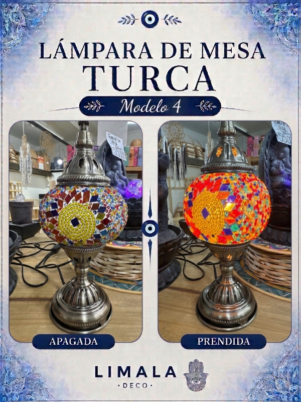 Producto - LAMPARAS TURCAS - 7