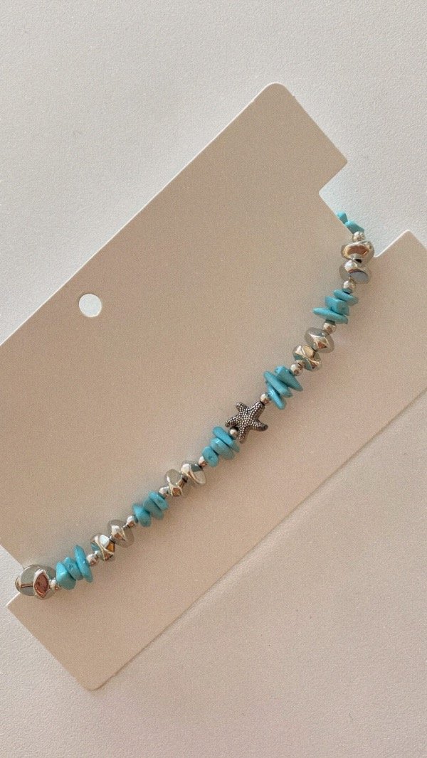 Producto - Tobillera Joy. Verde aqua