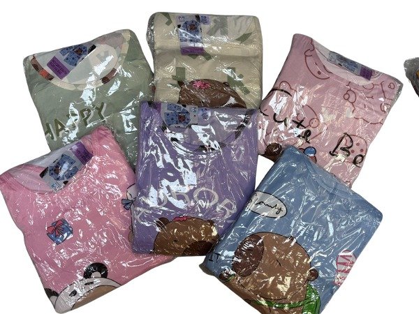 Producto - Docena Pijamas 3 Piezas Capibara