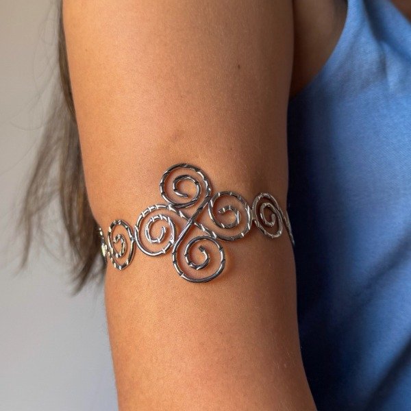 Producto - Brazalete Marion plateado