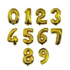 Producto - GLOBOS "NÚMERO" CHICOS